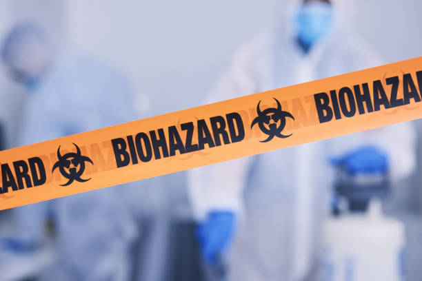 Professional Biohazard technician working in Bostwick, GA